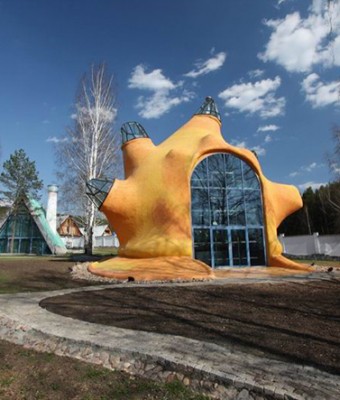 Дом-Ракушка (Shell House) в России от Юрия Гайдукова