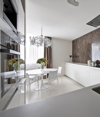 Дизайнеры Александра и Полина Федорова, дизайнеры архитектурной мастерской Александра Федорова выпустила новое здание в Зеленограде, элегантные апартаменты стиле ар-деко