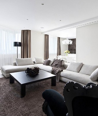 Дизайнеры Александра и Полина Федорова, дизайнеры архитектурной мастерской Александра Федорова выпустила новое здание в Зеленограде, элегантные апартаменты стиле ар-деко