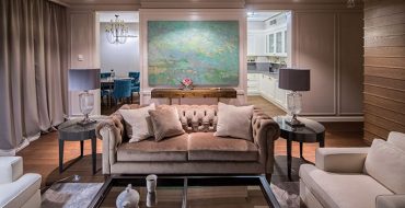 Апартаменты в Киеве с видом на Днепр