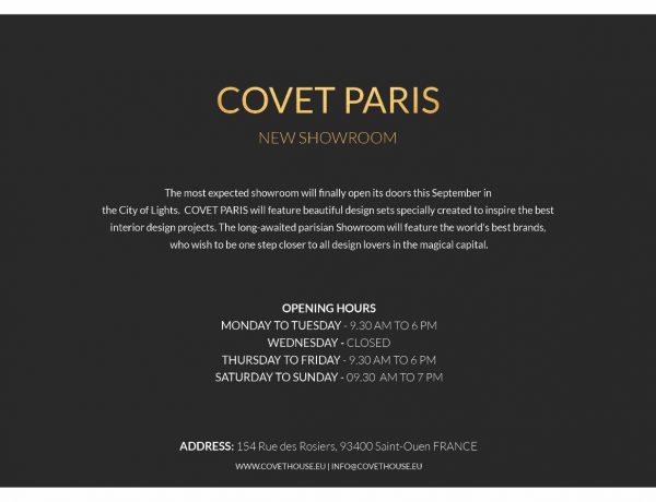 Covet Paris: познакомьтесь с последним и самым эксклюзивным парижским салоном